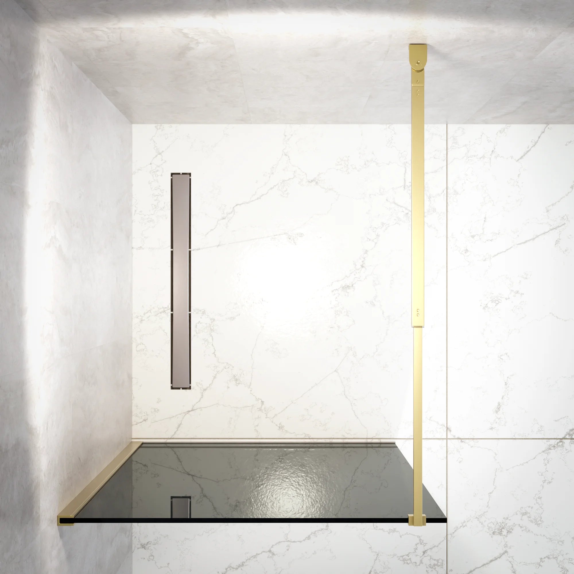 Douchewand Vero - 80x200cm