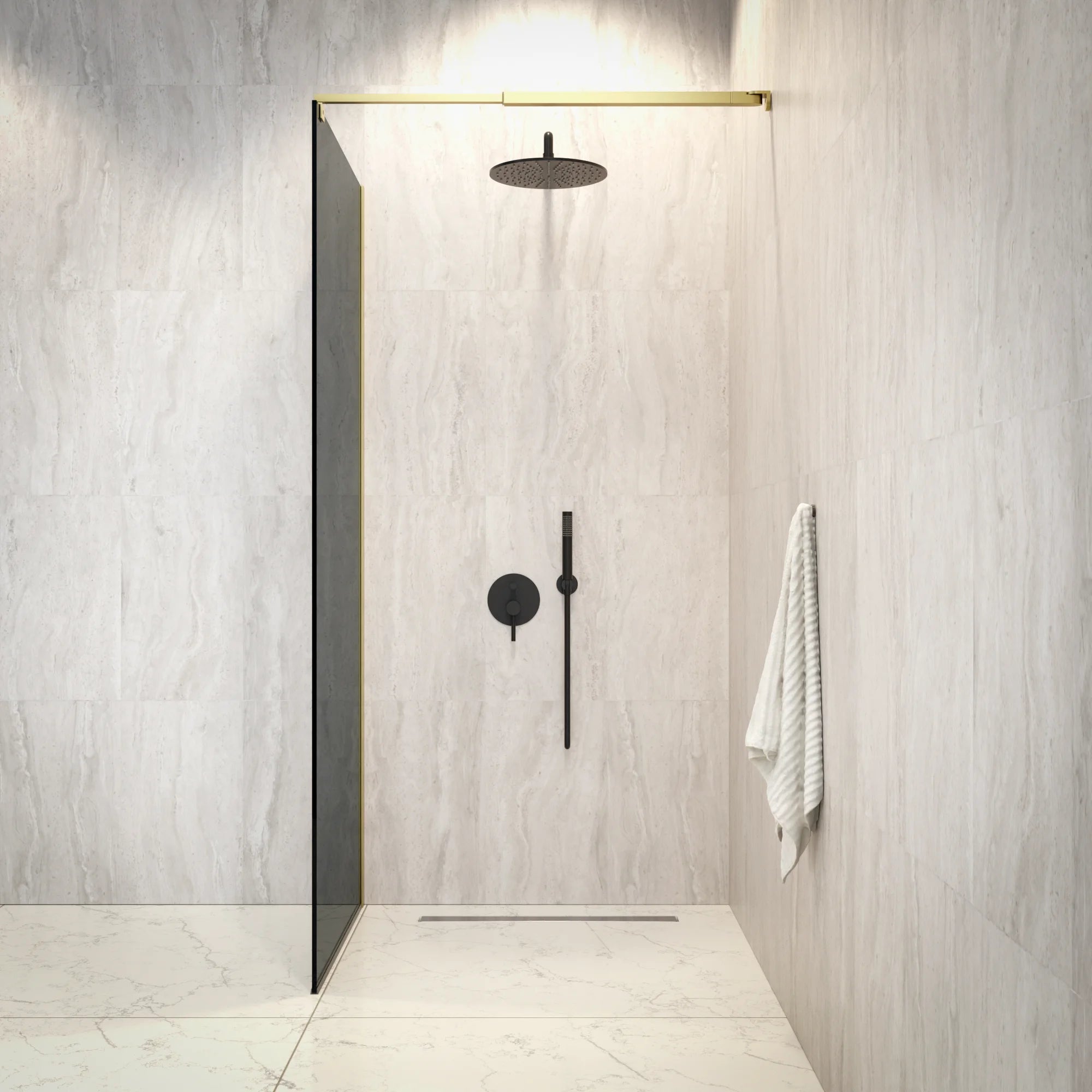 Douchewand Vero - 80x200cm