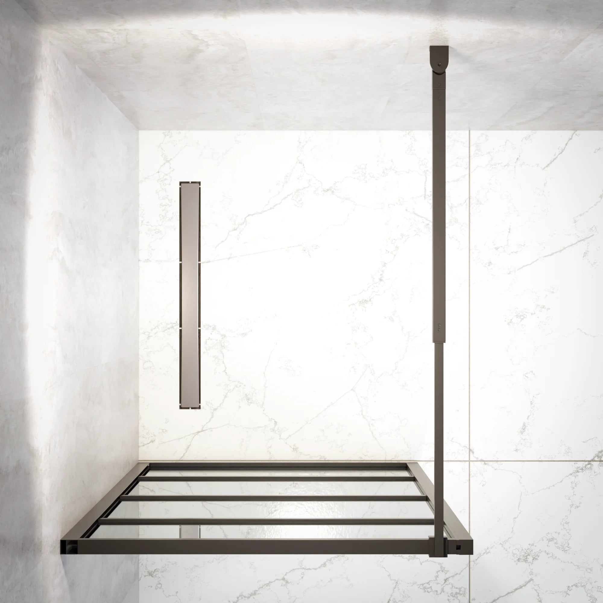 Douchewand Luna - 80x200cm