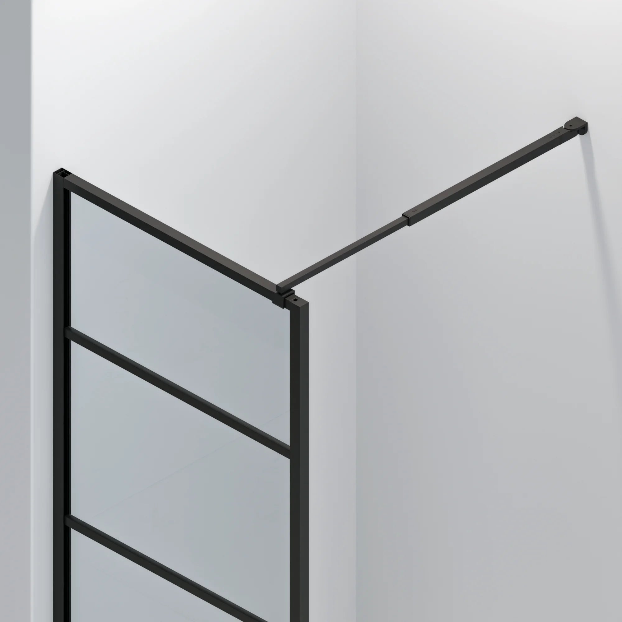 Douchewand Luna - 80x200cm