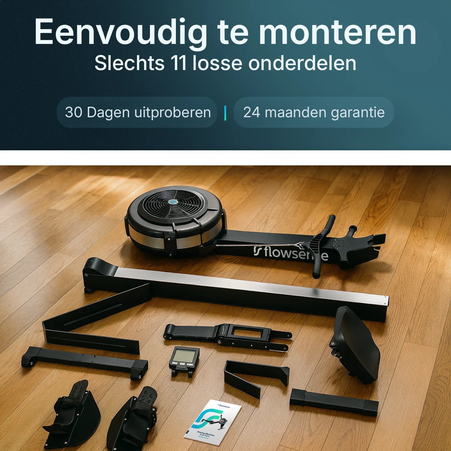 Roeitrainer - Elvora Air - Luchtweerstand - PRE-ORDER