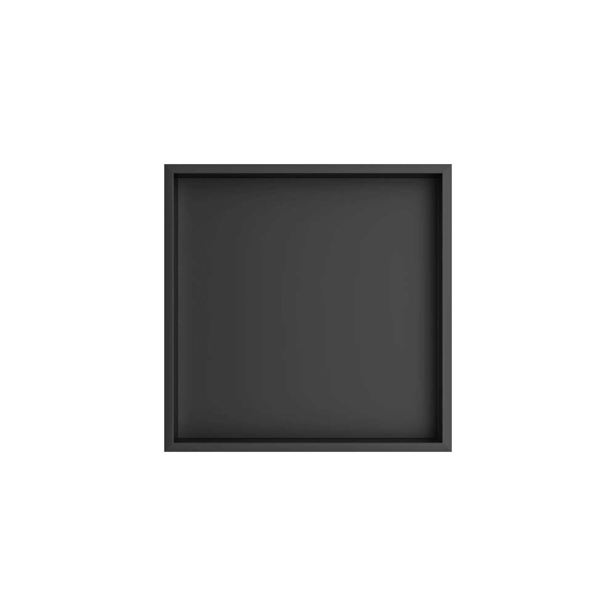 Badkamernis - 30x7 - zwart