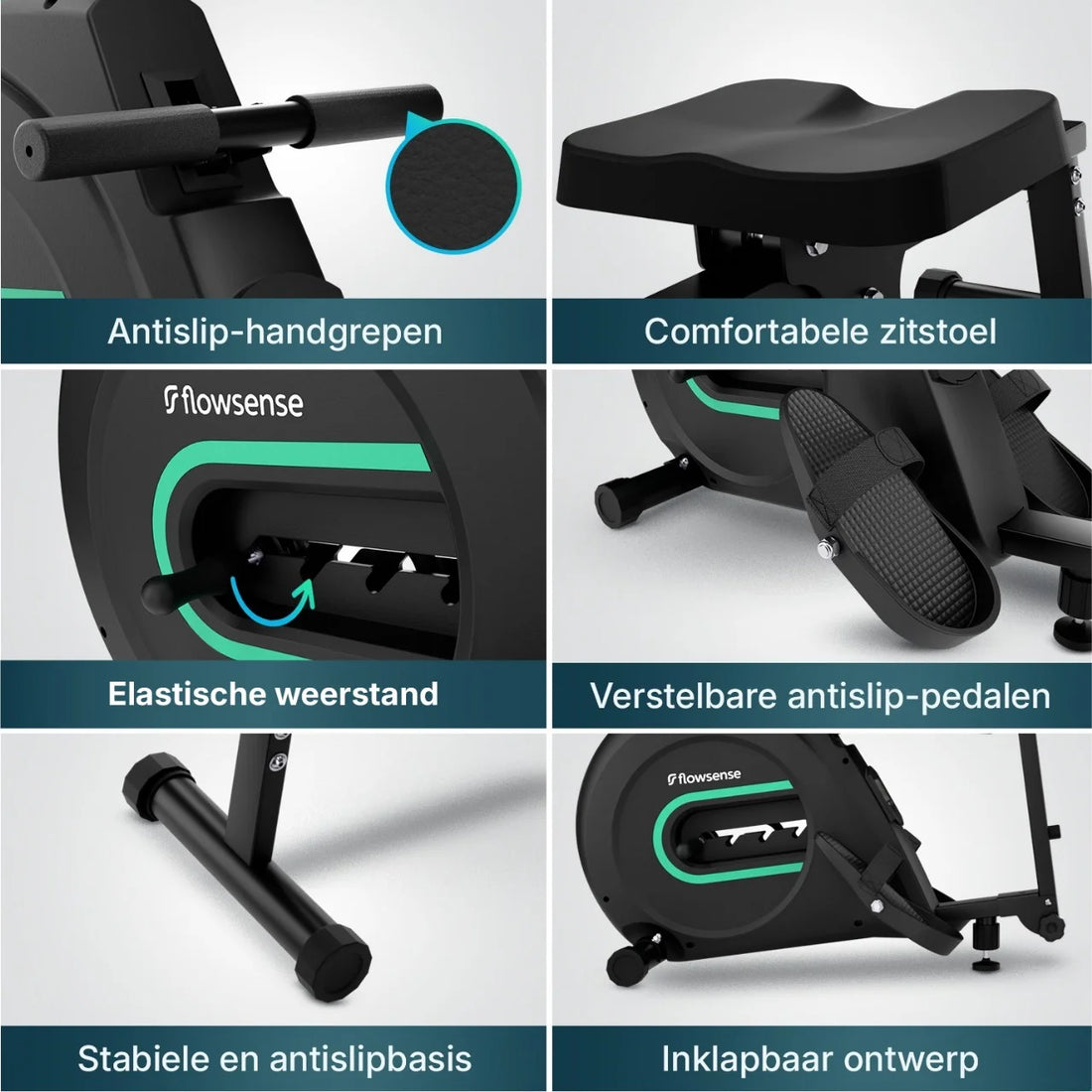 Roeitrainer - Elvora Lite - Elastische weerstand