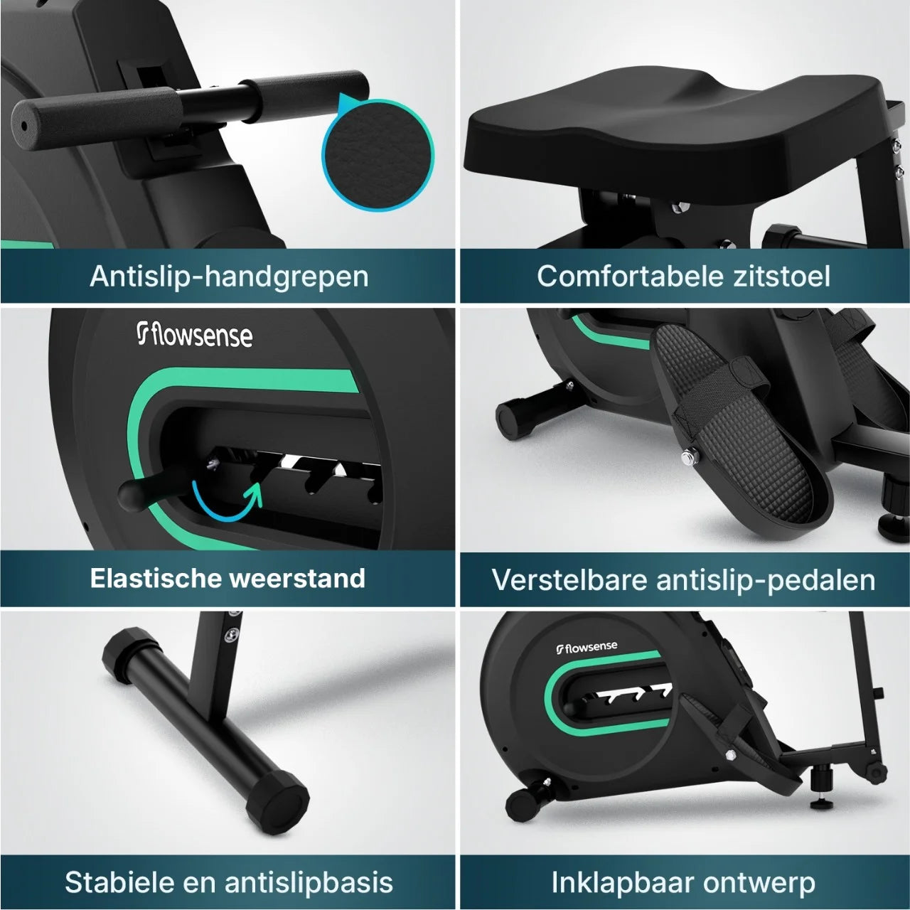 Roeitrainer - Elvora Lite - Elastische weerstand