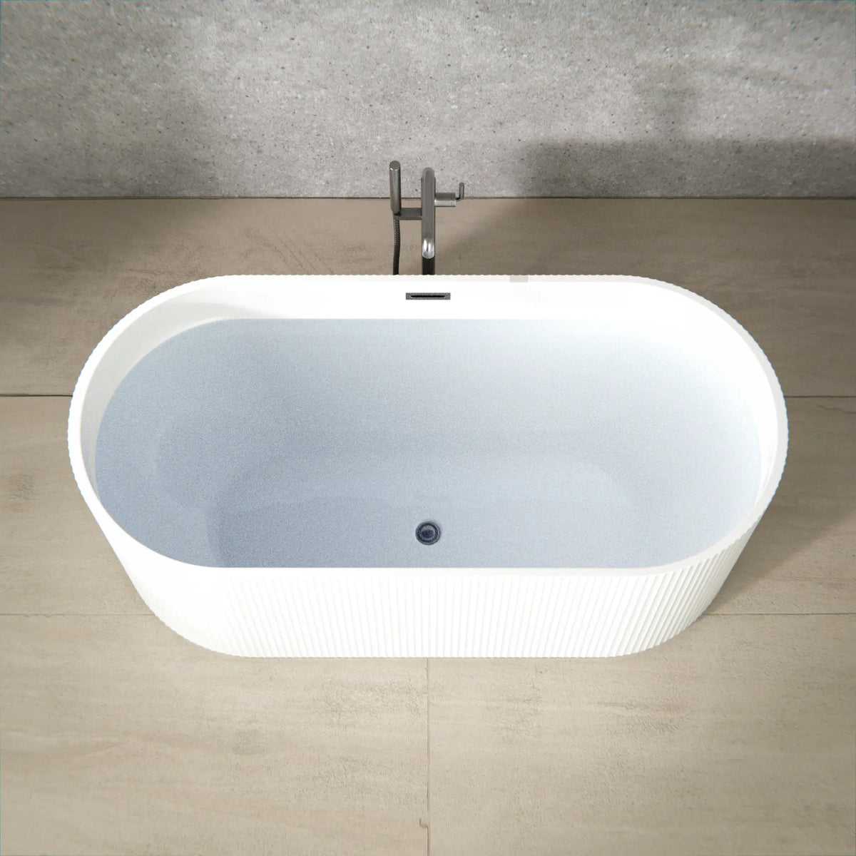 Badkamerbadkuip - 170x75x58cm - Wit - H5250-WHITE