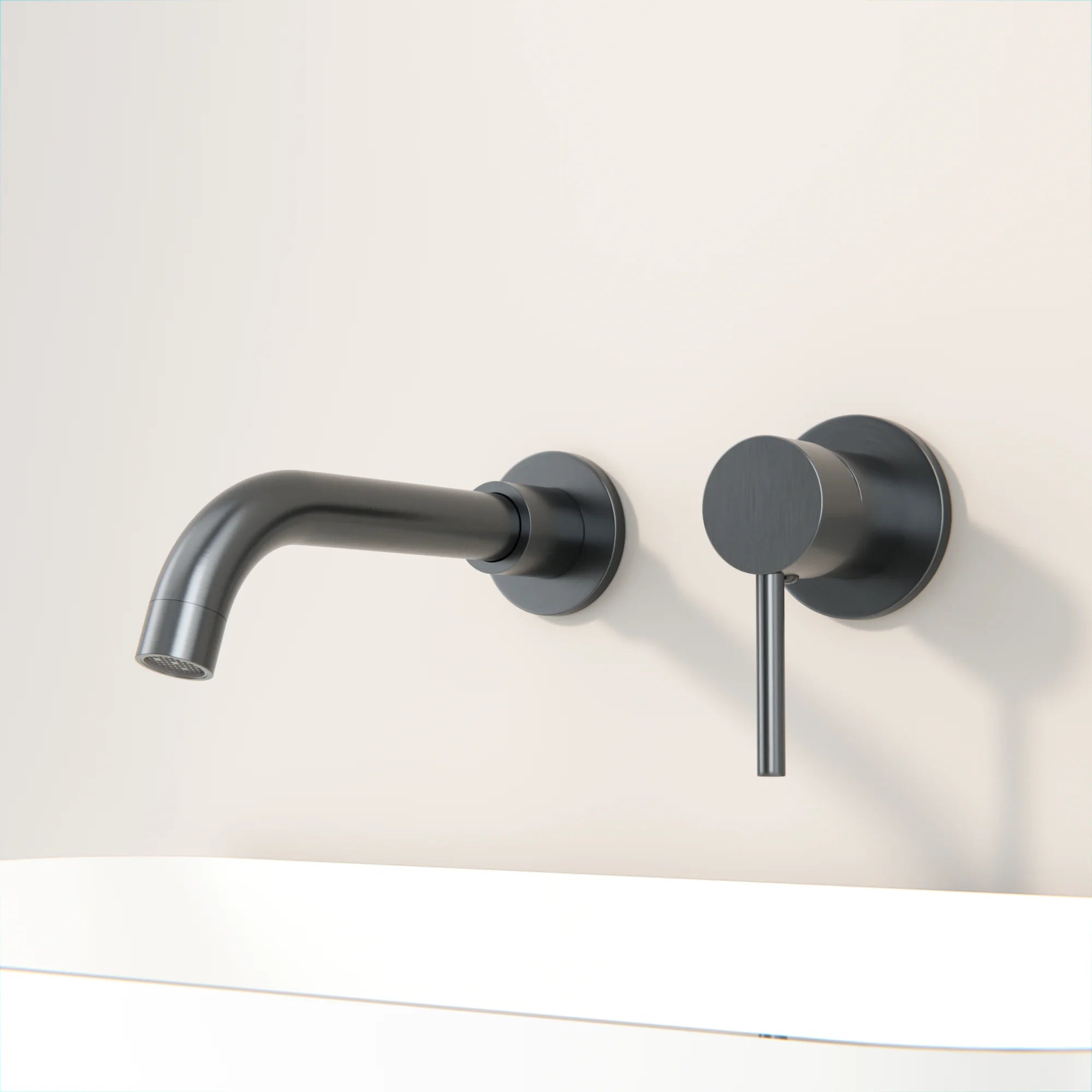 Faucet D1 gunmetal grey