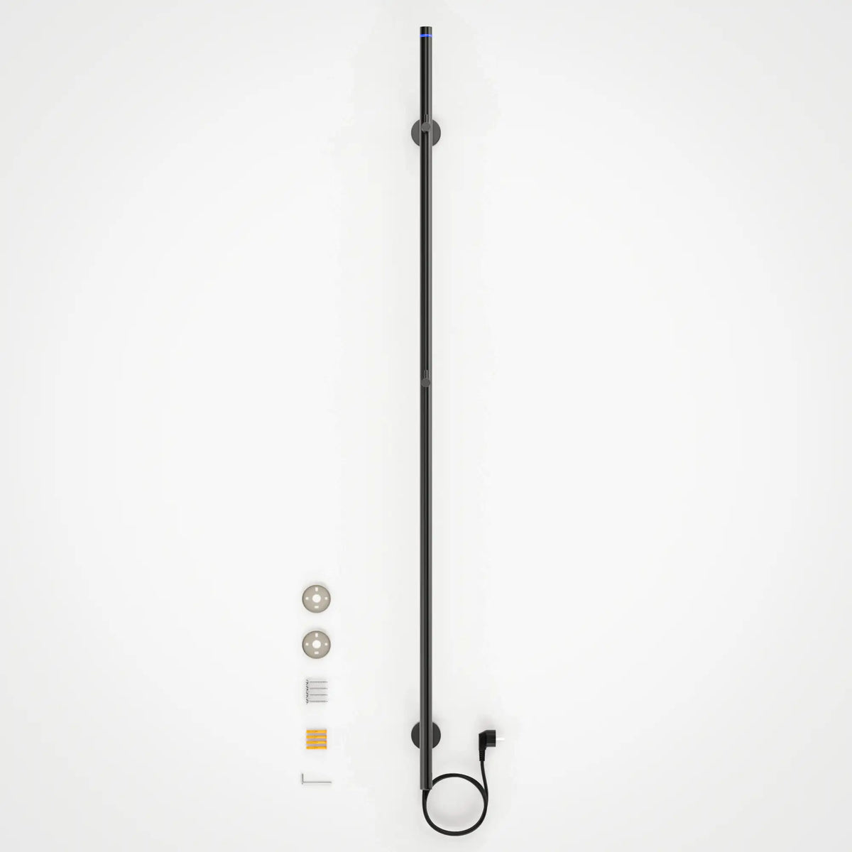 Elektrische Staafhanddoekradiator - 70 Watt - 150cm - Gunmetal