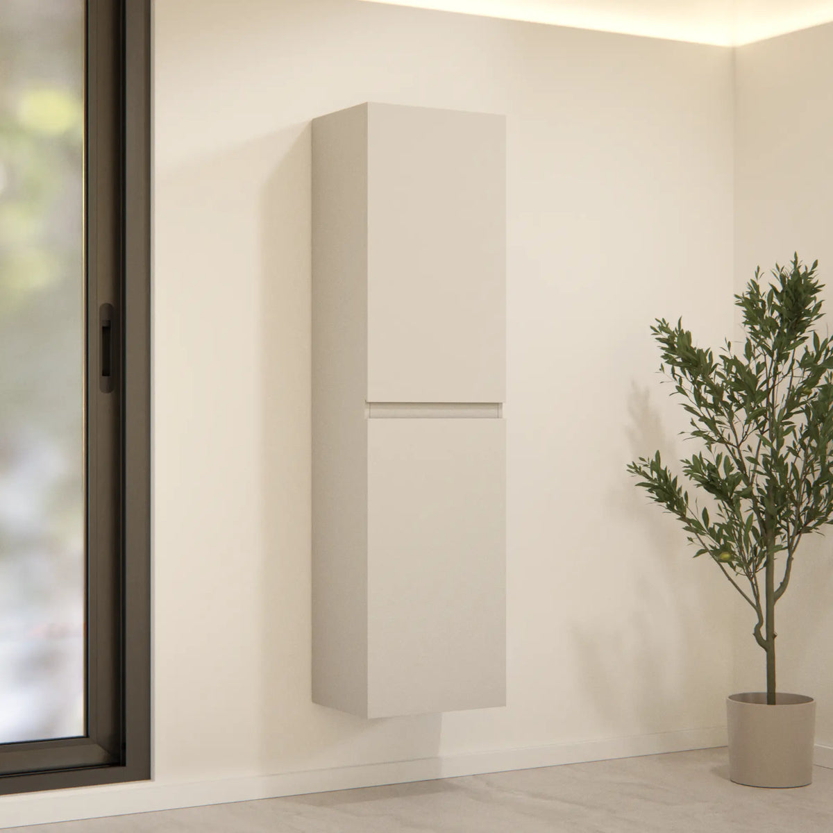Kolomkast Ruvo - 150cm - Taupe
