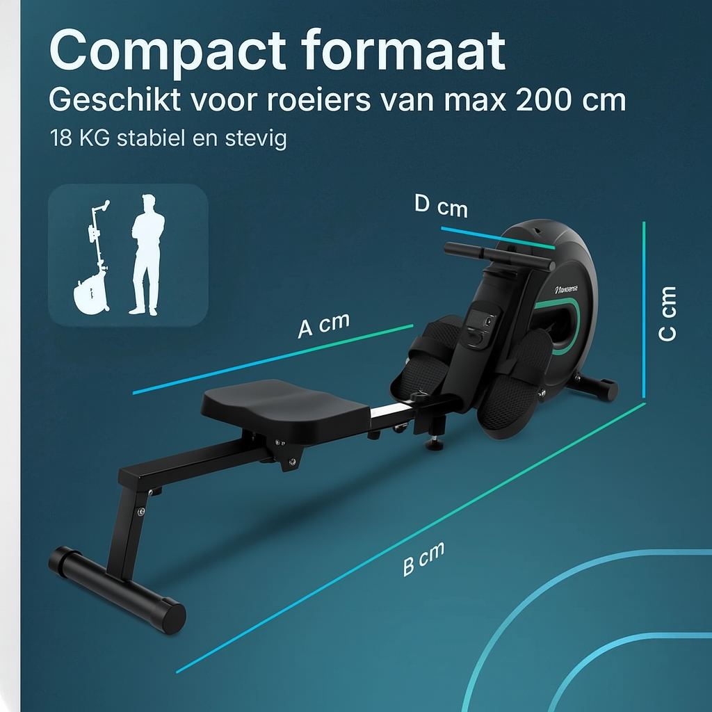 Roeitrainer - Elvora Lite - Elastische weerstand