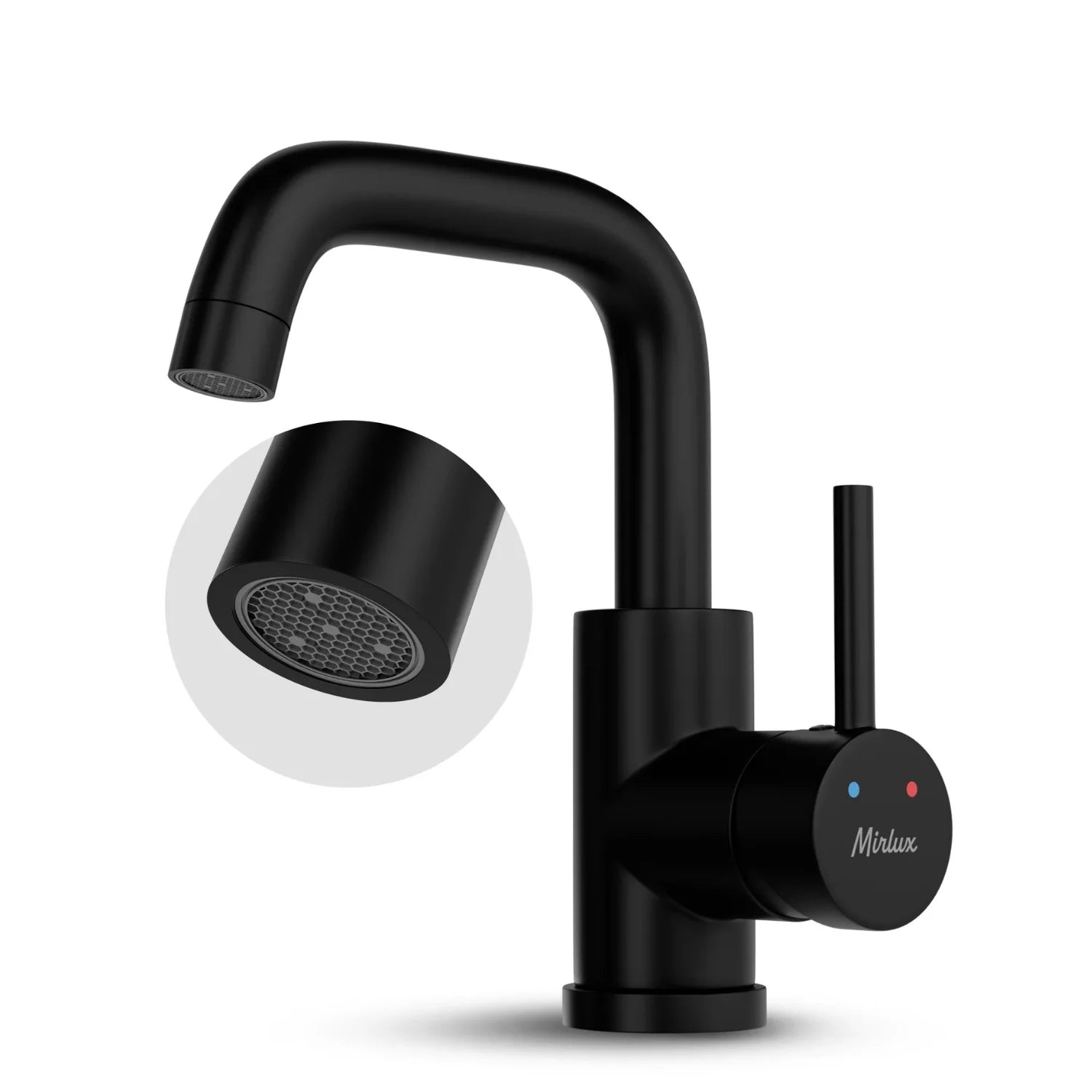 Wastafelkraan - WC - Zwart [KALLISTA] - PRE-ORDER