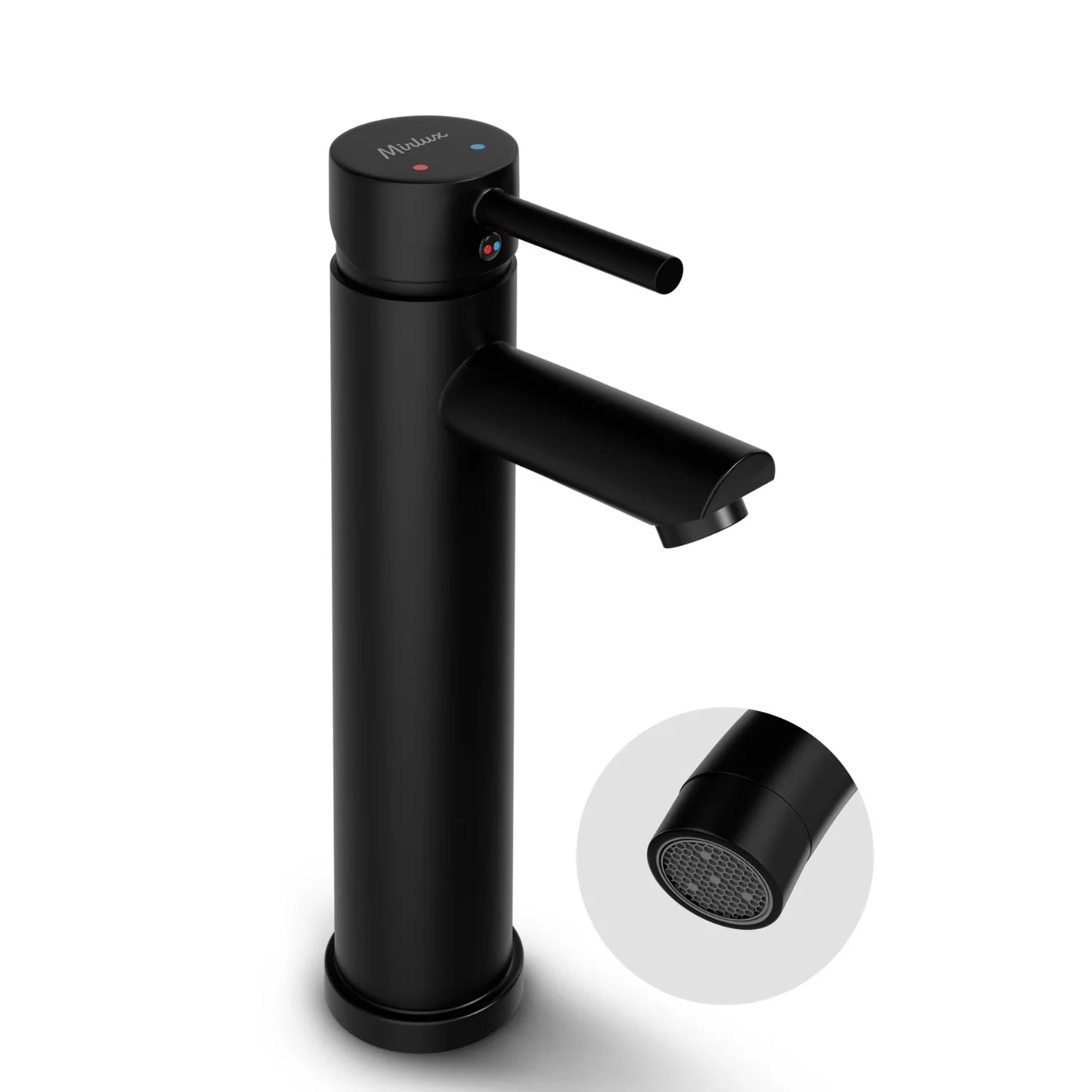 Wastafelkraan - WC - Zwart [EIRENE]