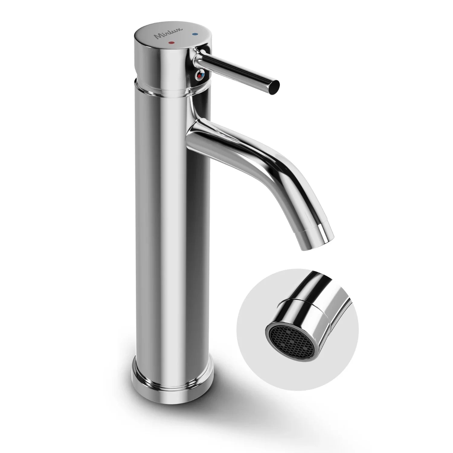 Wastafelkraan - WC - Chroom [HELIOS]