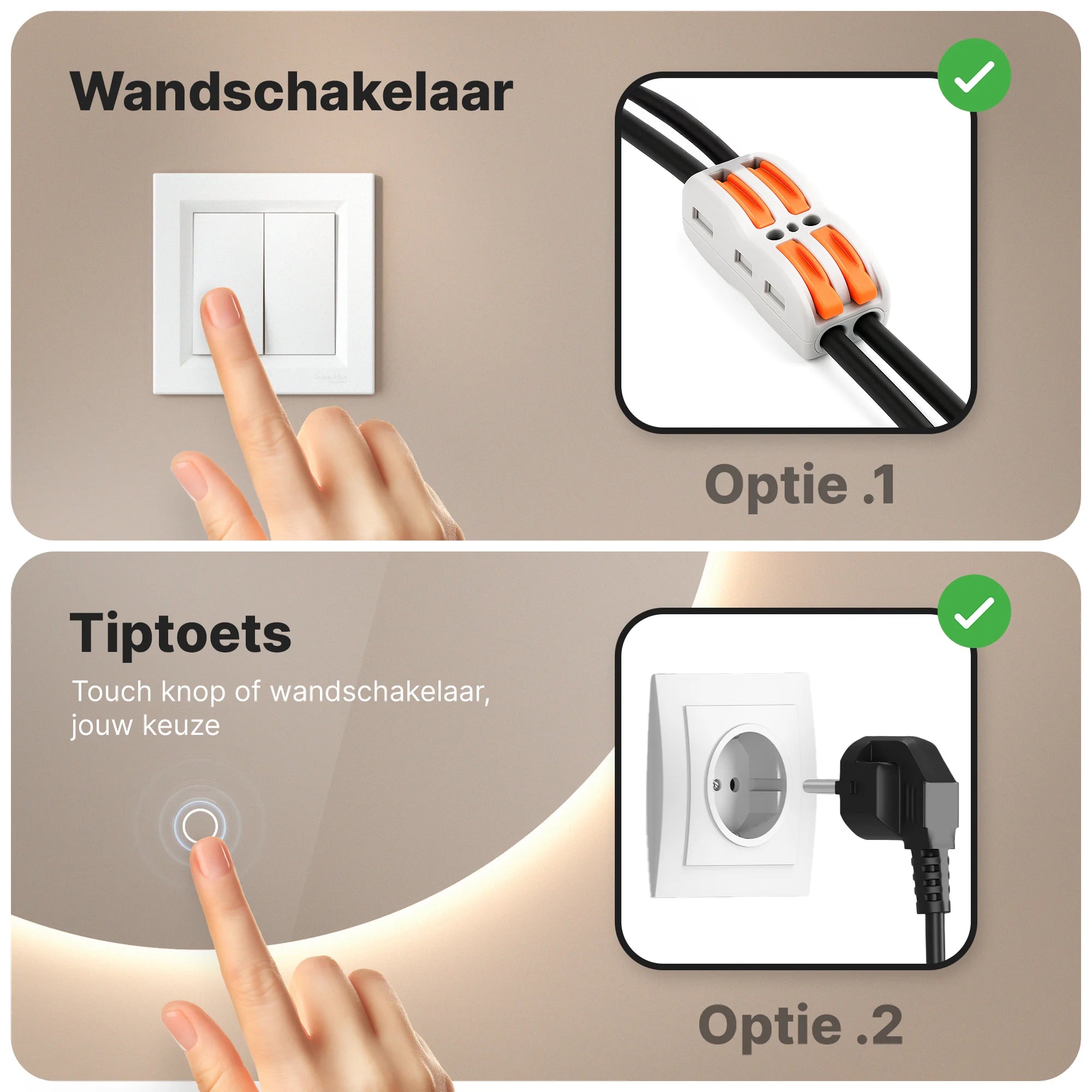 Badkamerspiegel - 100cm - Frameloos