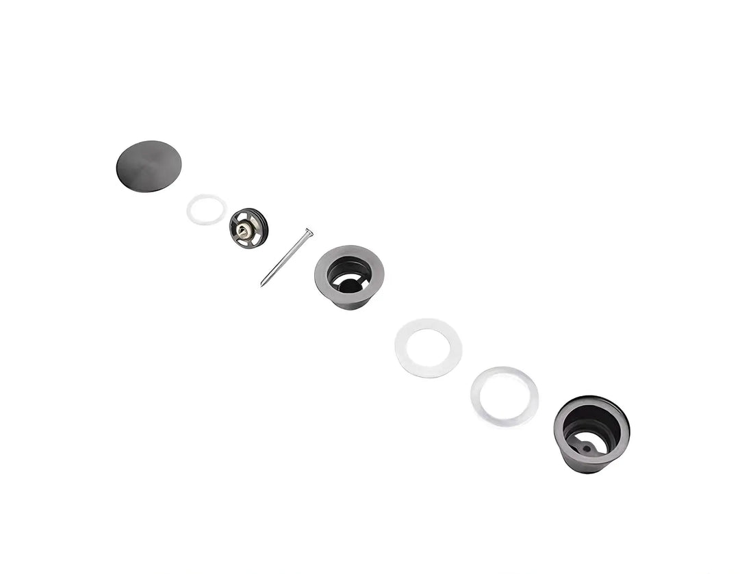 Afvoerplug Wastafel Clickwaste - 42 mm - Mat Zwart