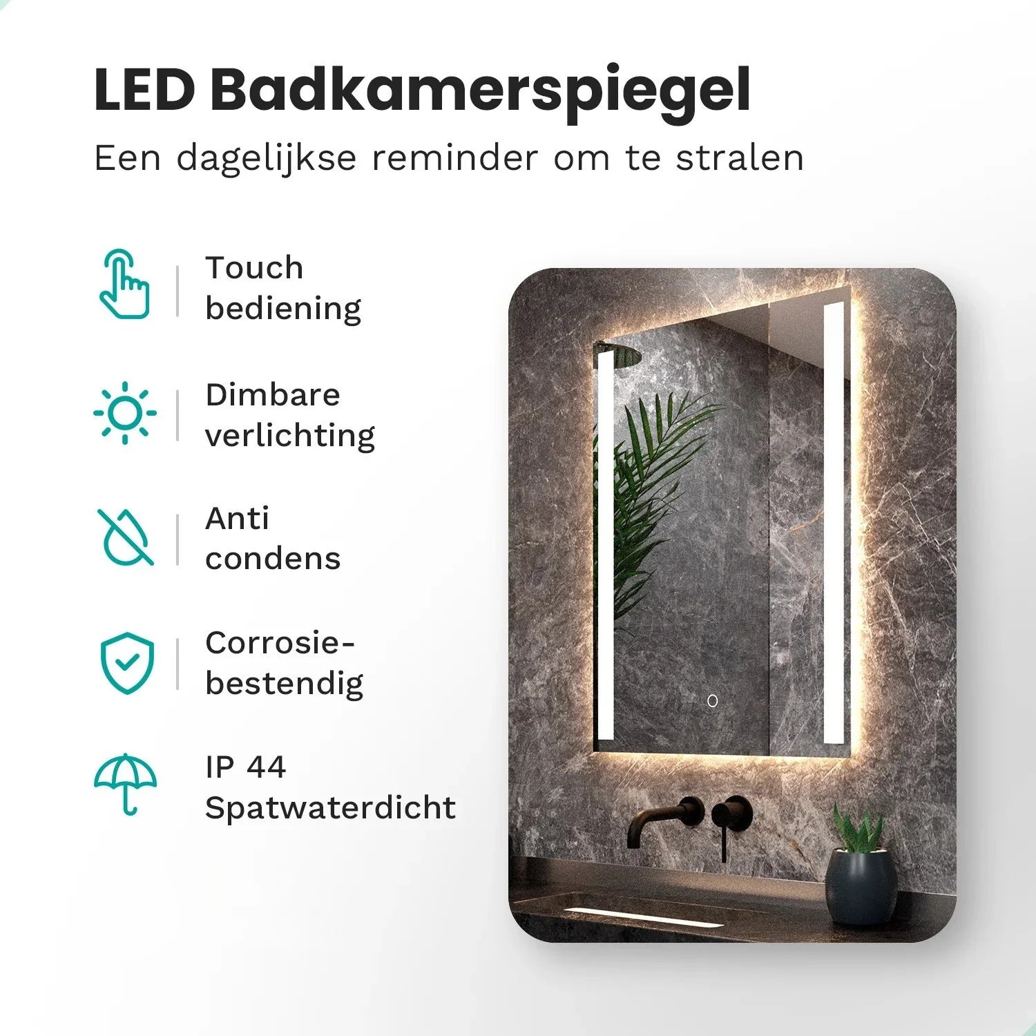 LOMAZOO inbouw doucheset Telesto zwart LOMAZOO inbouw doucheset Telesto zwart