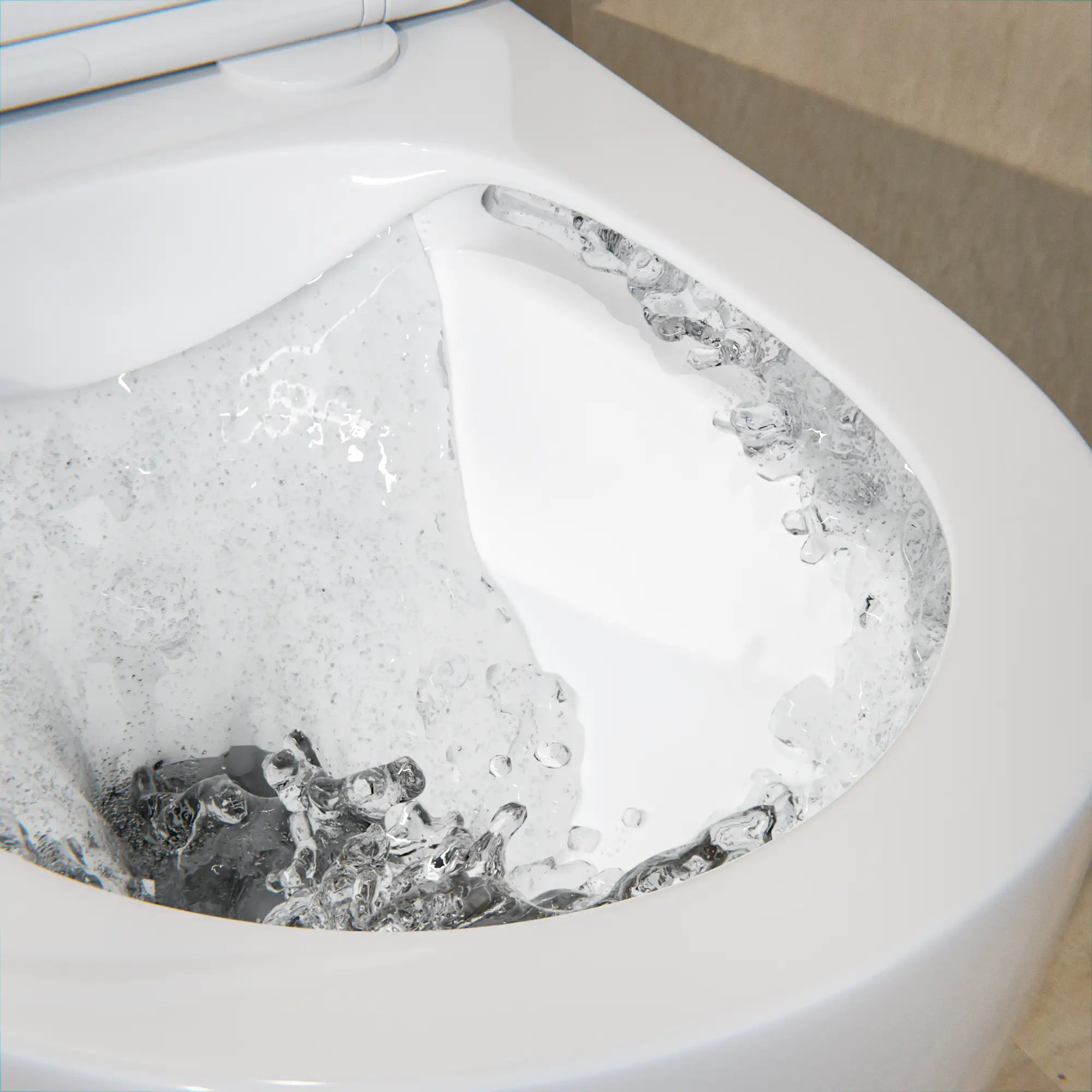 Hangtoilet Varo - Randloos - Softclose Zitting - Glans Wit